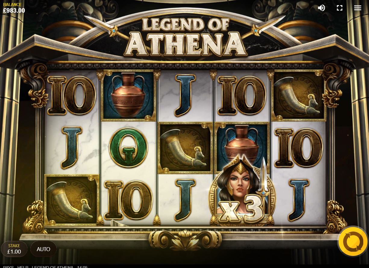 Legend of Athena – Red Tiger