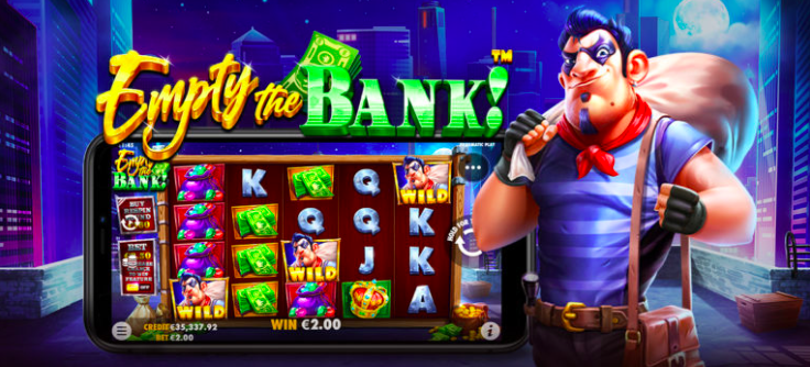 Новый криминальный триллер в слоте Empty the Bank от Pragmatic Play