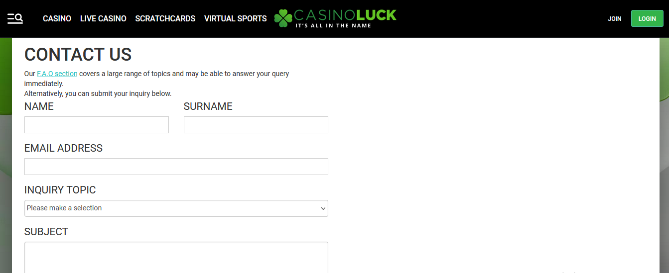 Casino Luck