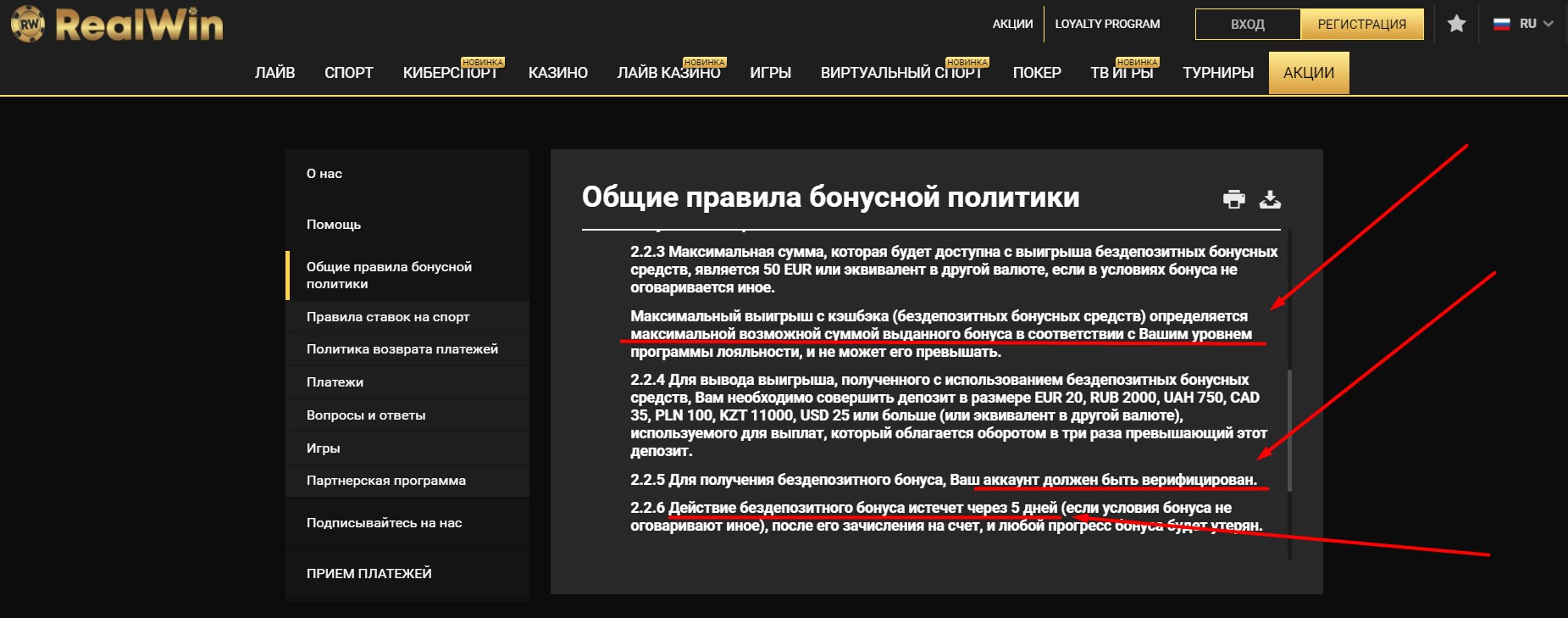 RealWin Casino