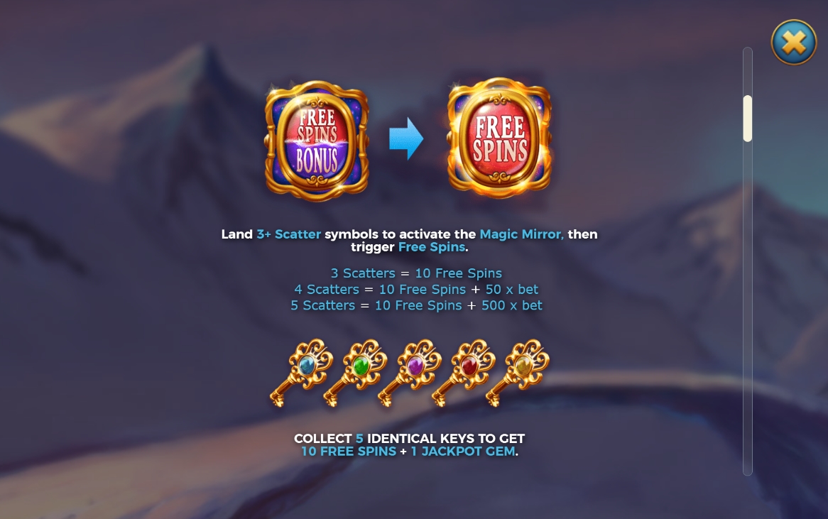 Специальные символы в слоте Frost Queen Jackpots