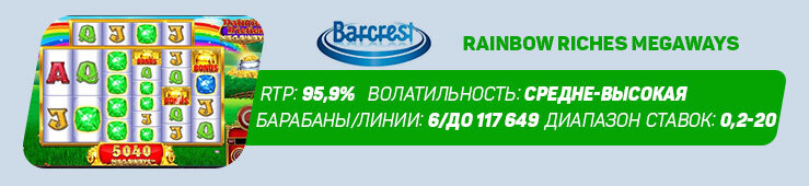 Rainbow Riches Megaways