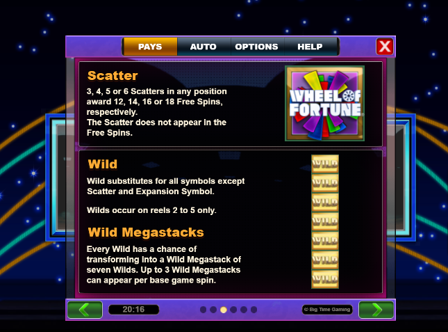 Wheel of Fortune Megaways