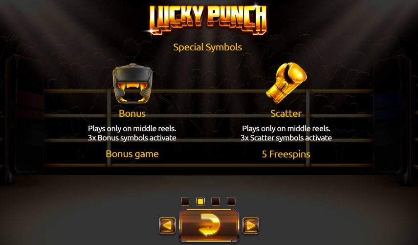 Бонусная игра в слоте Lucky Punch 