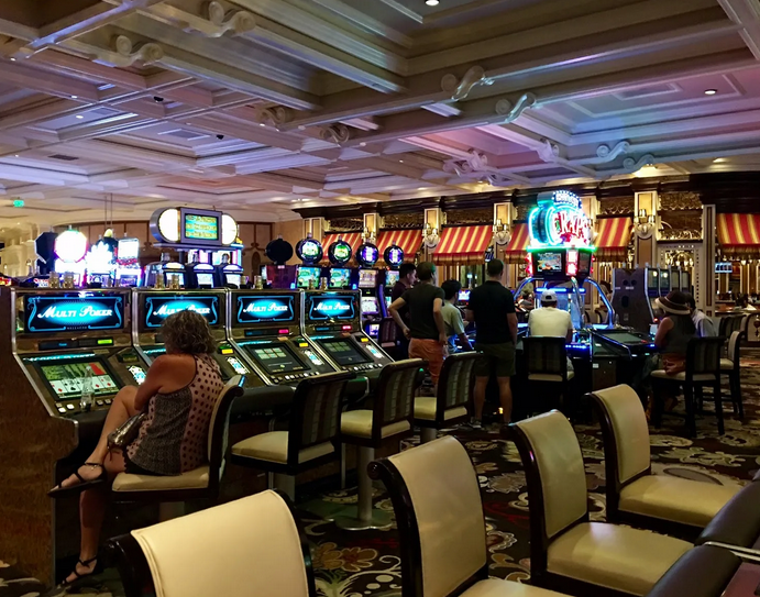 Интерфейс казино Bellagio 