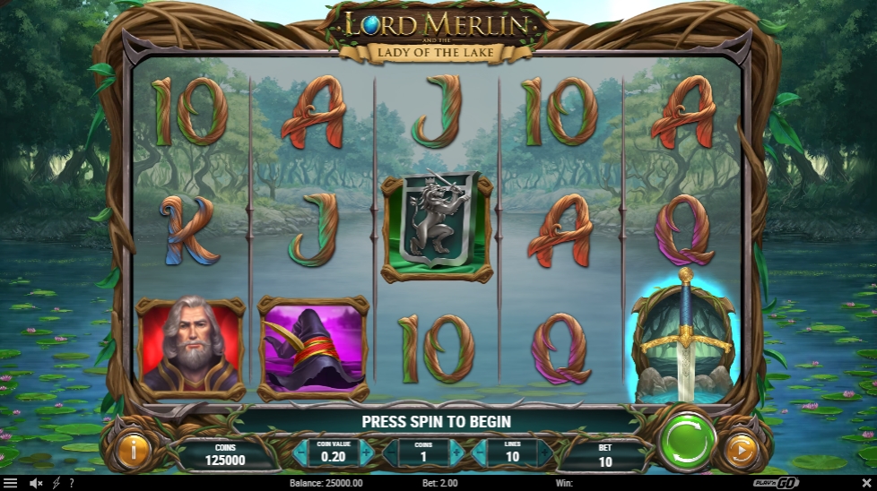 Lord Merlin and the Lady of the Lake 1