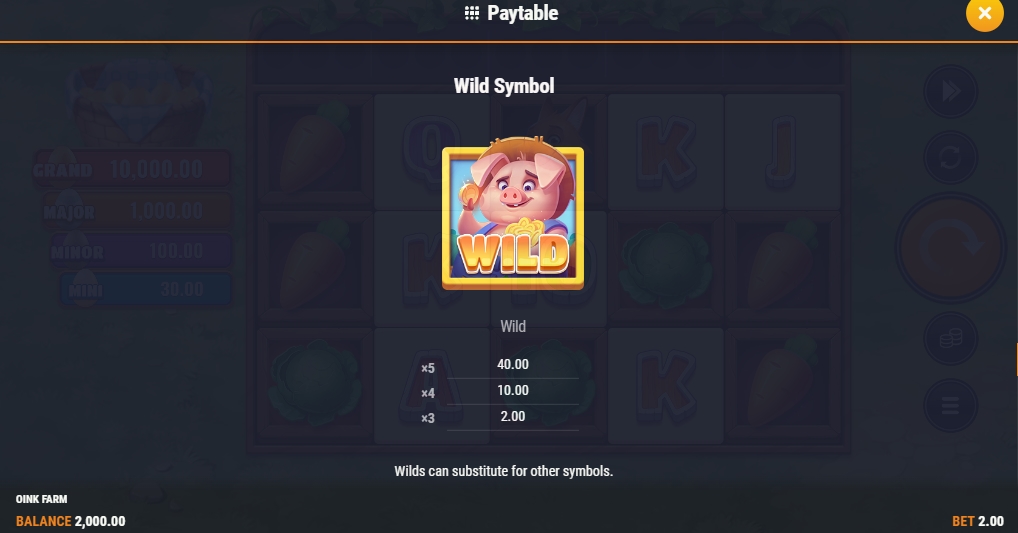 Специальный символ в слоте Oink Farm