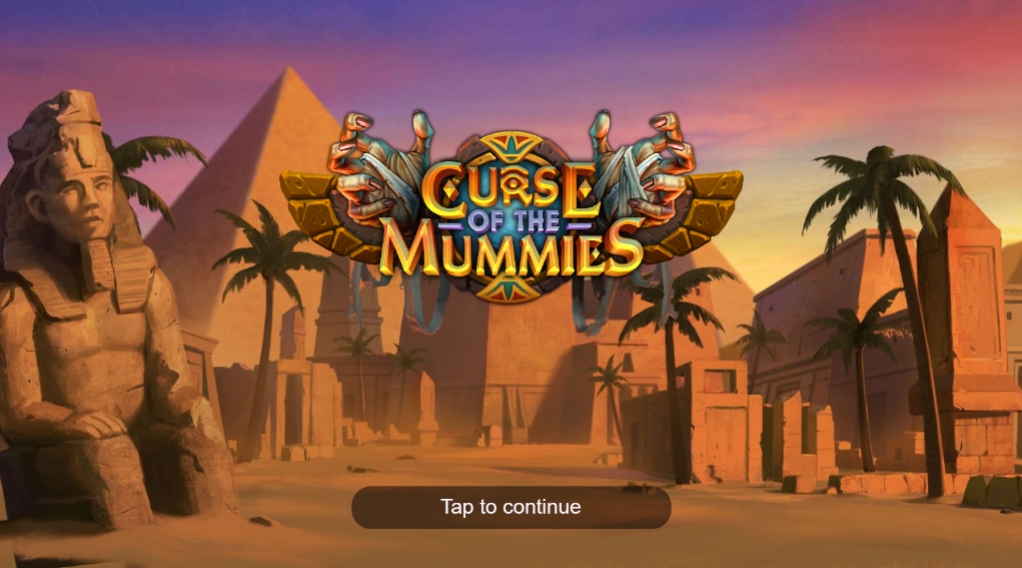Интерфейс слота Curse of the Mummies
