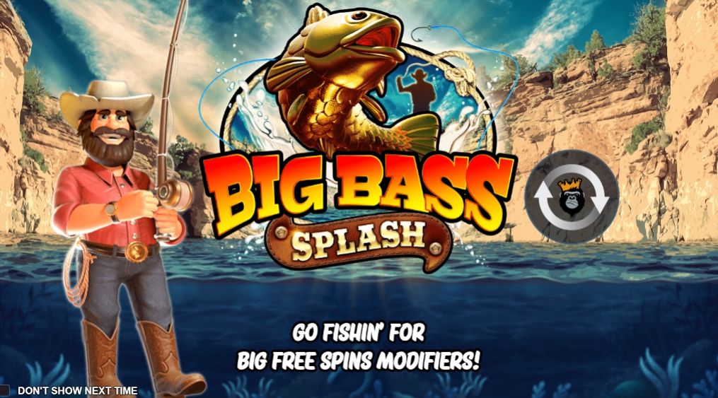 Интерфейс слота Big Bass Splash