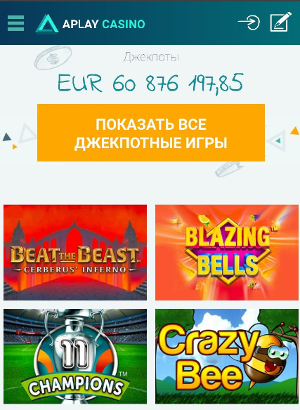 Мобильная версия Azartplay