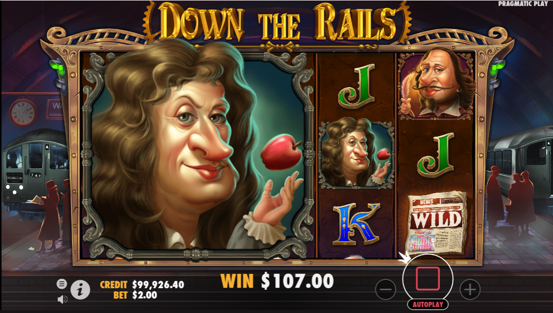 Слот недели — Down the Rail от Pragmatic Play