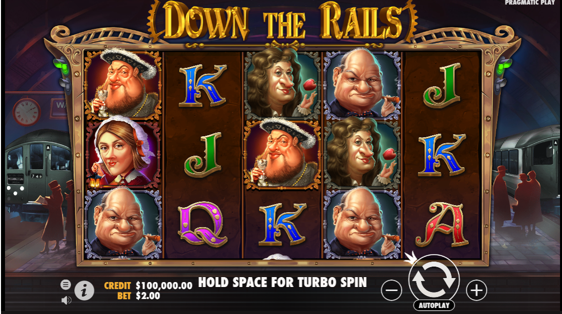 Слот недели — Down the Rail от Pragmatic Play