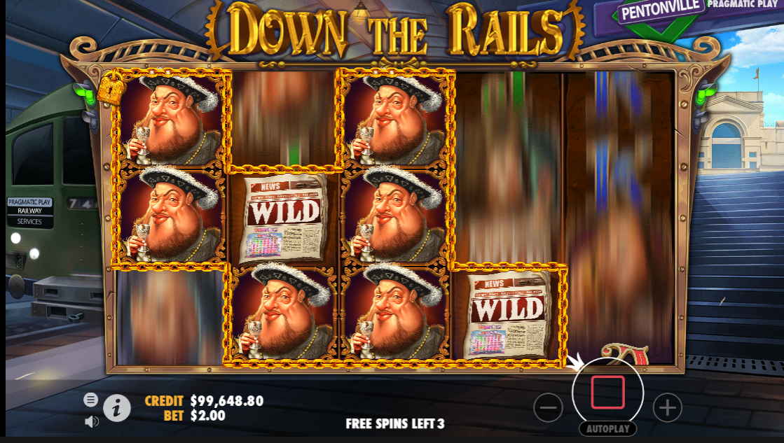 Слот недели — Down the Rail от Pragmatic Play