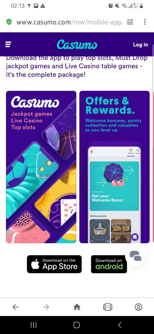 приложение Casumo Casino