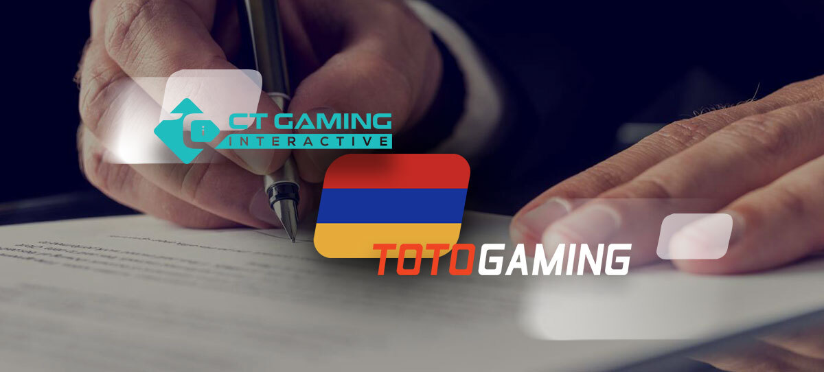 Провайдер CT Interactive подписал партнерское соглашение с TotoGaming в Армении