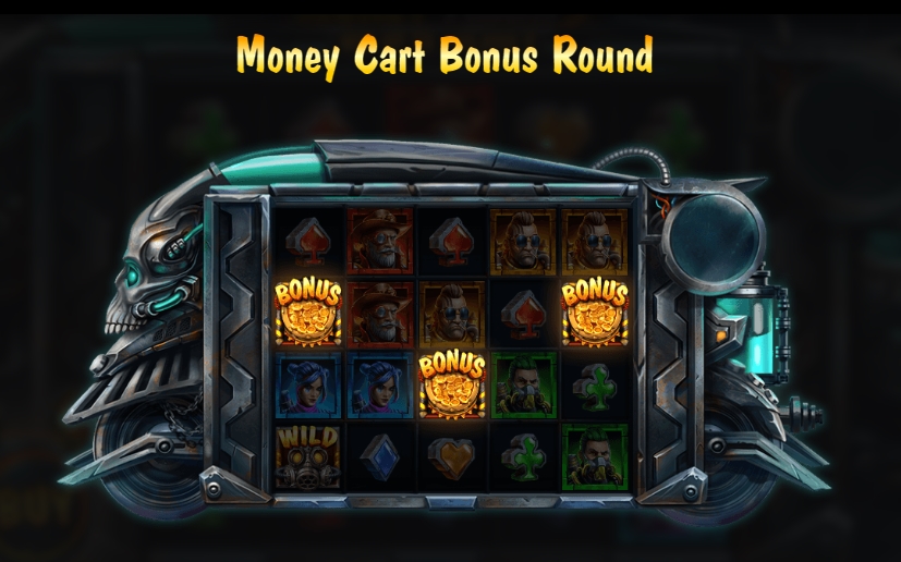 Бонусная игра в слоте Money Train 3