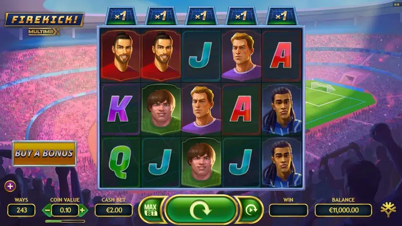 Слот недели — Firekick! MultiMax от Yggdrasil