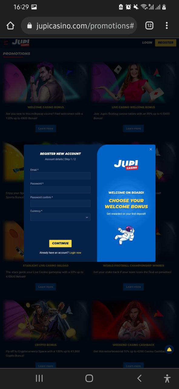 Приложение казино Jupi