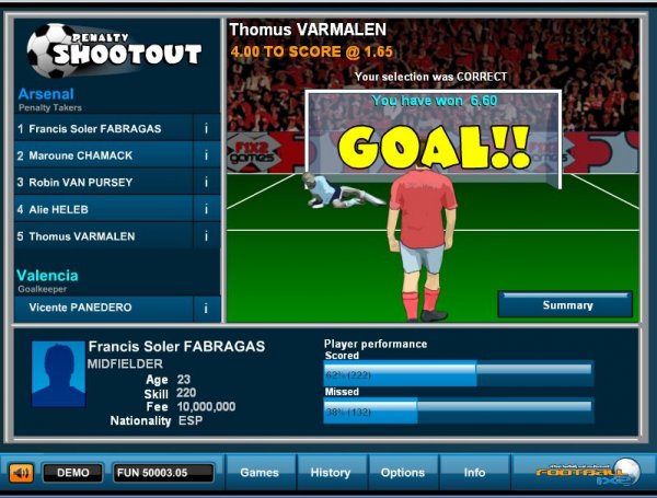 Penalty Shoot Out