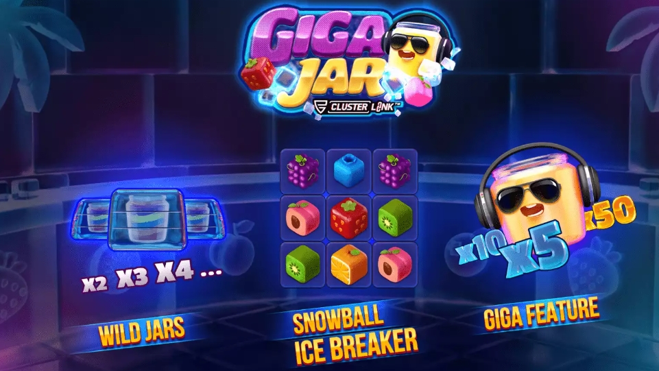 Специальные символы в слоте Giga Jar Cluster Link
