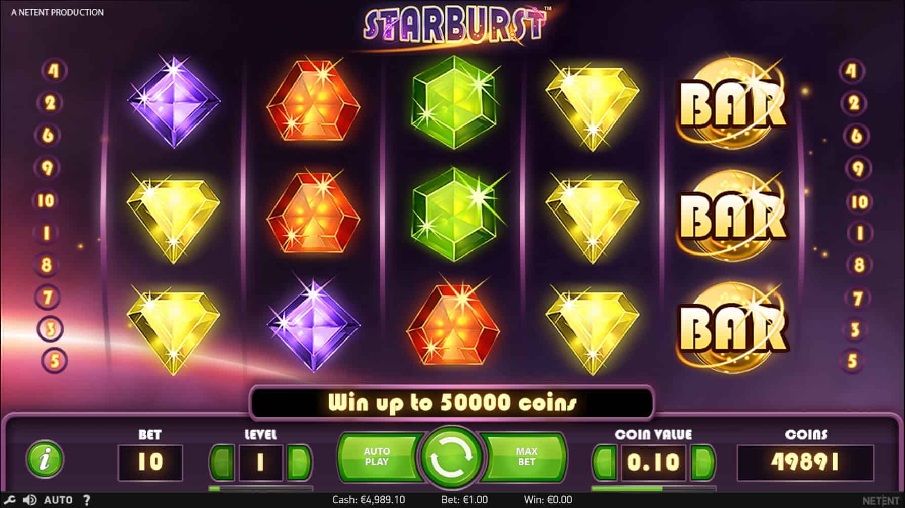 starburst slot