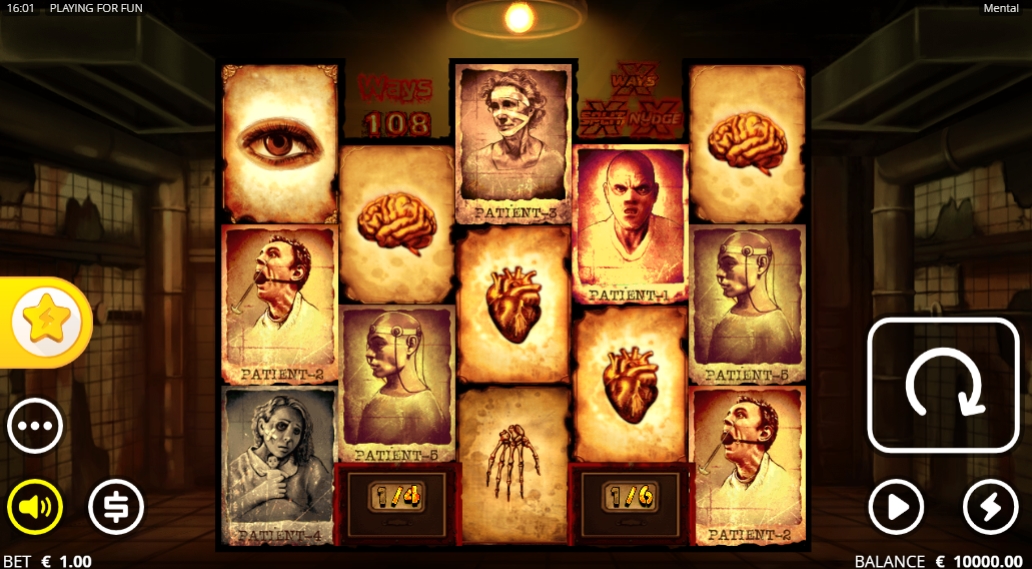 Интерфейс слота Mental