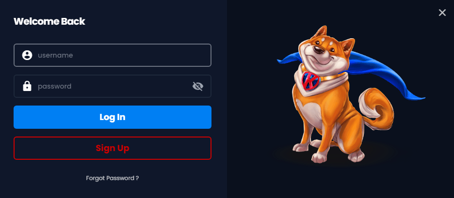 Регистрация в Kryptosino