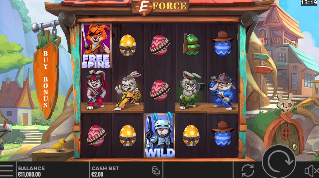 Интерфейс слота E-Force