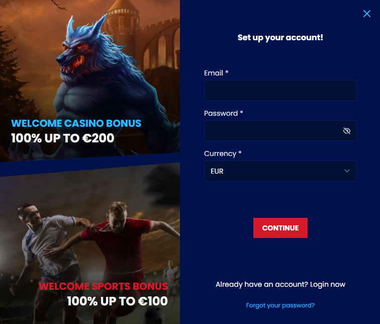 Регистрация в казино BetNFlix