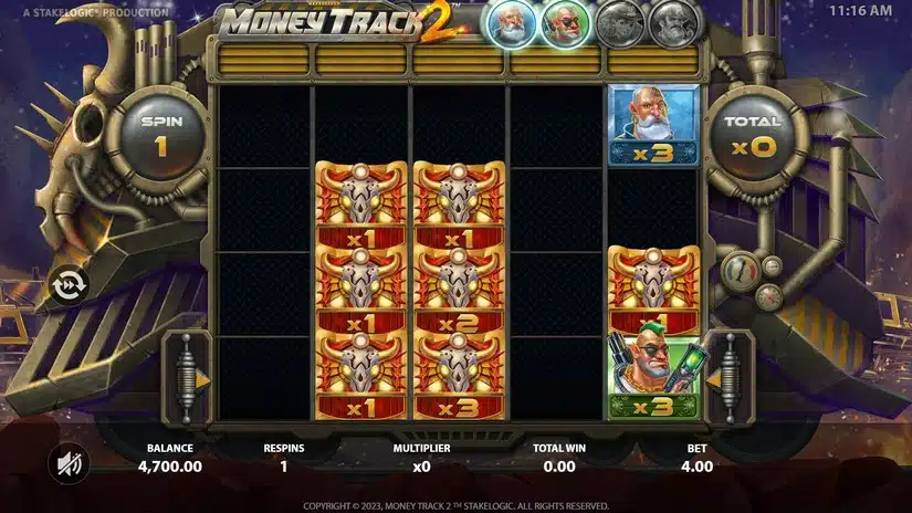Слот недели — Money Track 2 от провайдера Stakelogic