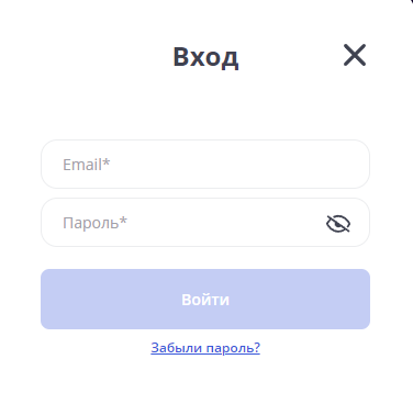 Вход в казино Glory