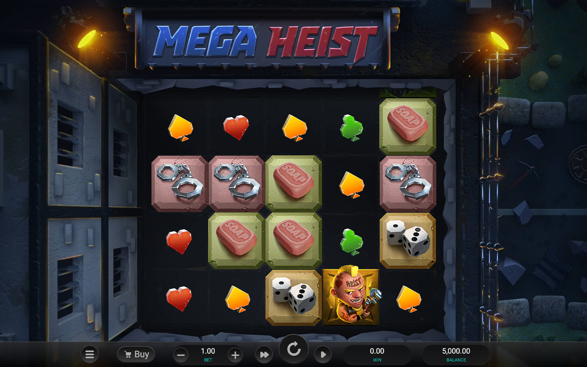 Mega Heist от Relax Gaming
