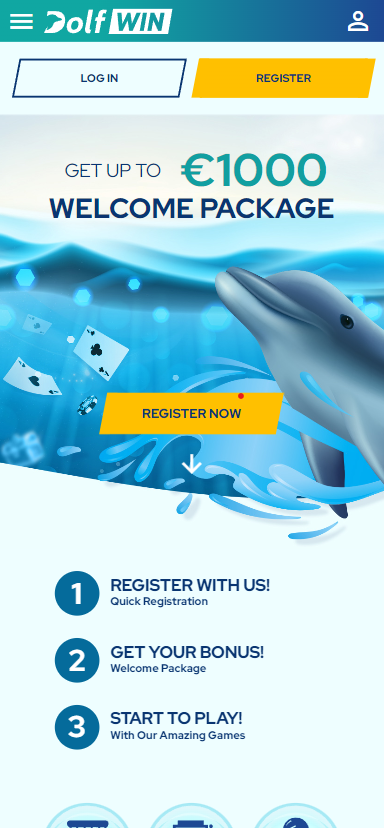 Вход в личный кабинет Dolfwin Casino