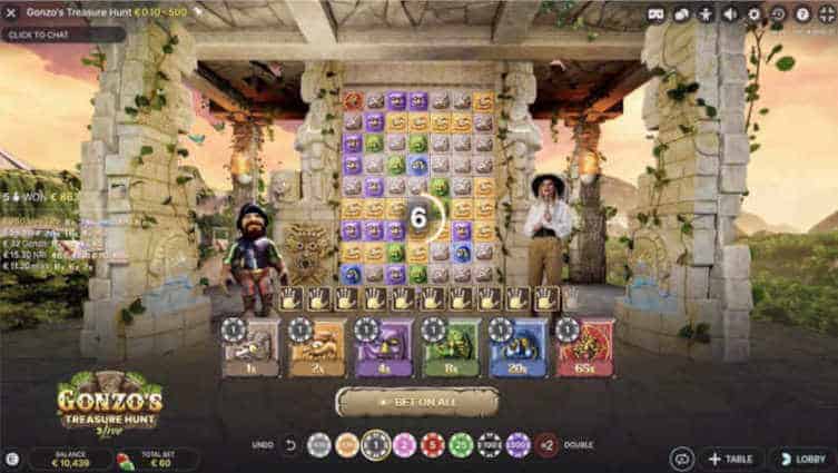 Слот недели — Gonzo’s Treasure Map Live от Evolution Gaming