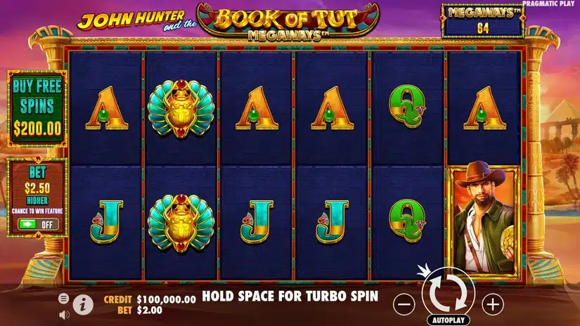 Слот недели — Book of Tut Megaways от Pragmatic Play