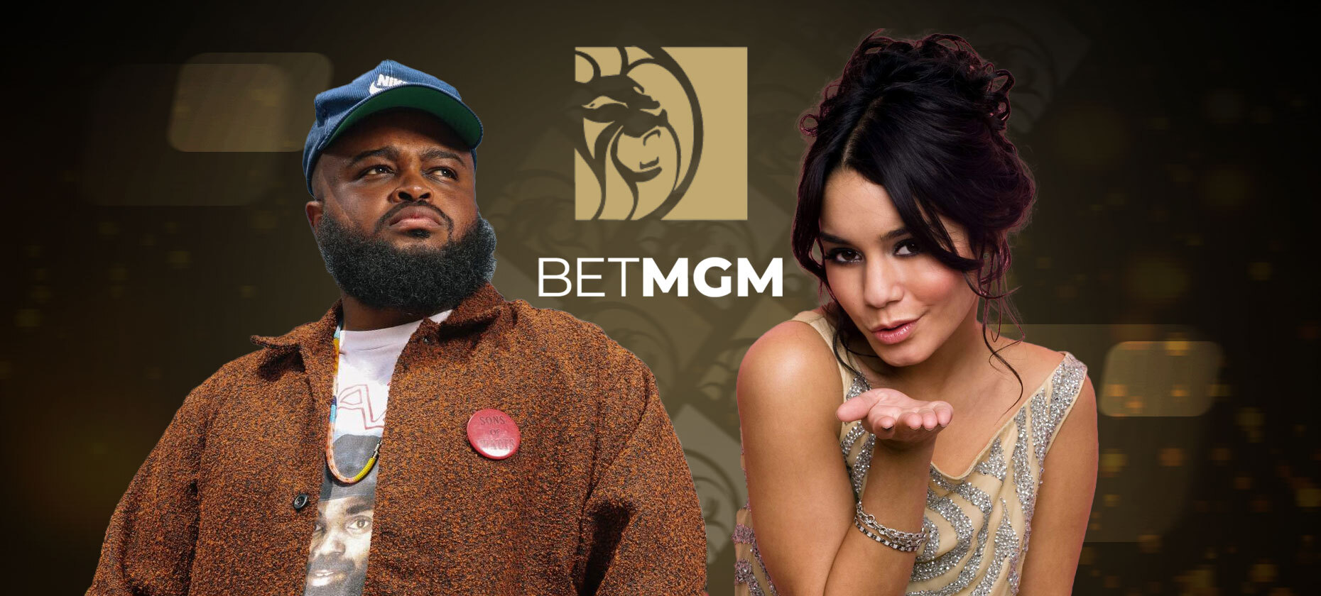 Ванесса Хадженс и Calmatic присоединяются к BetMGM для новой рекламной кампании