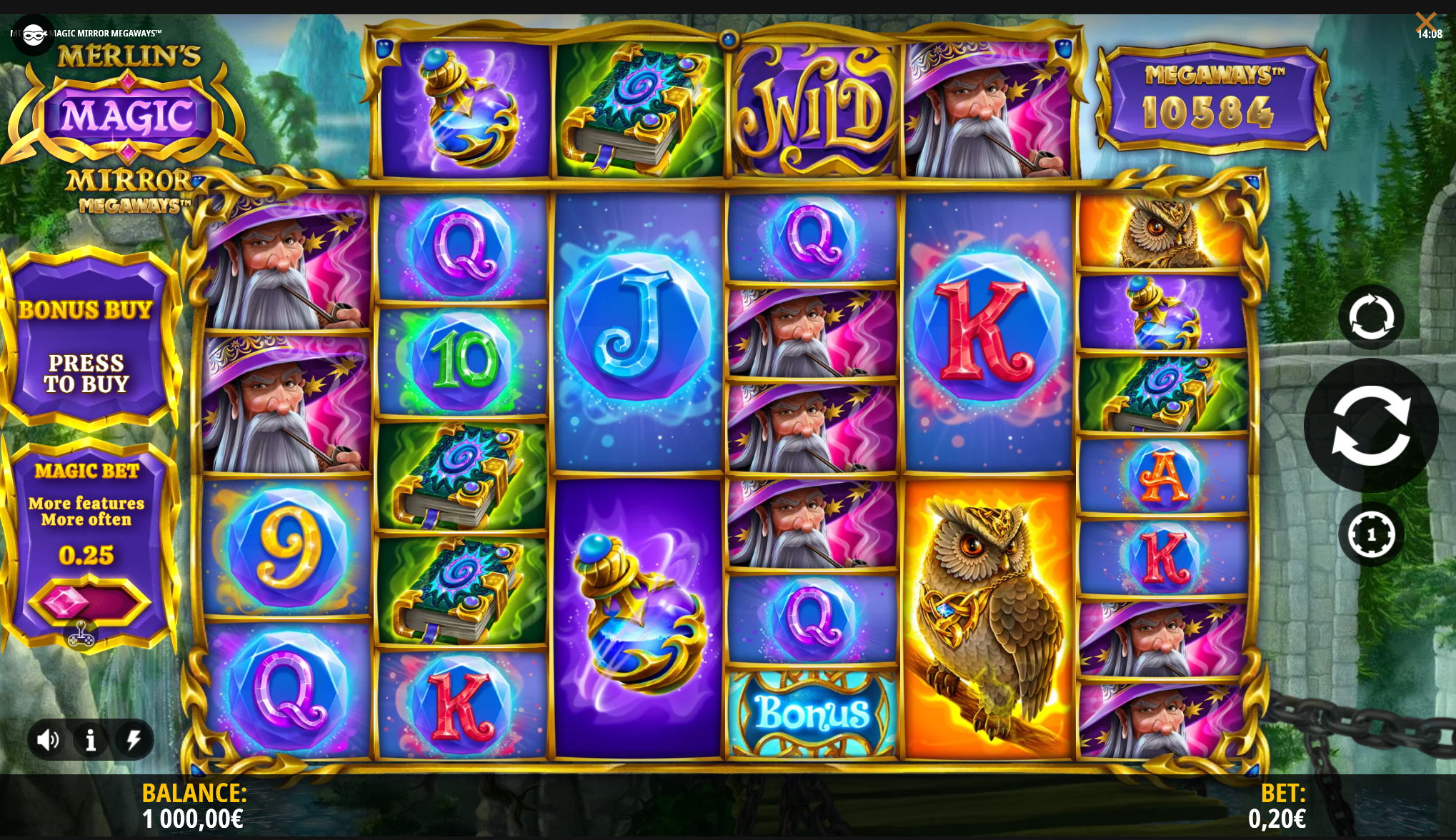 Слот недели — Merlin’s Magic Mirror Megaways от iSoftBet
