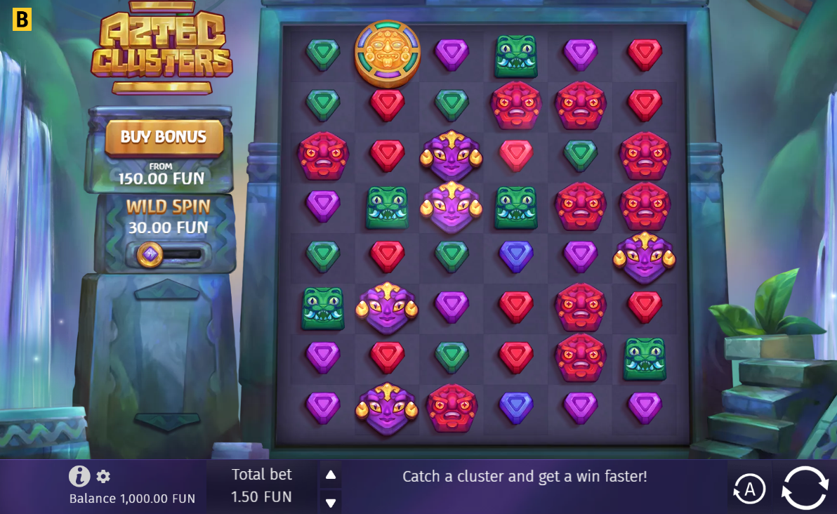 Слот недели - Aztec Clusters от BGaming