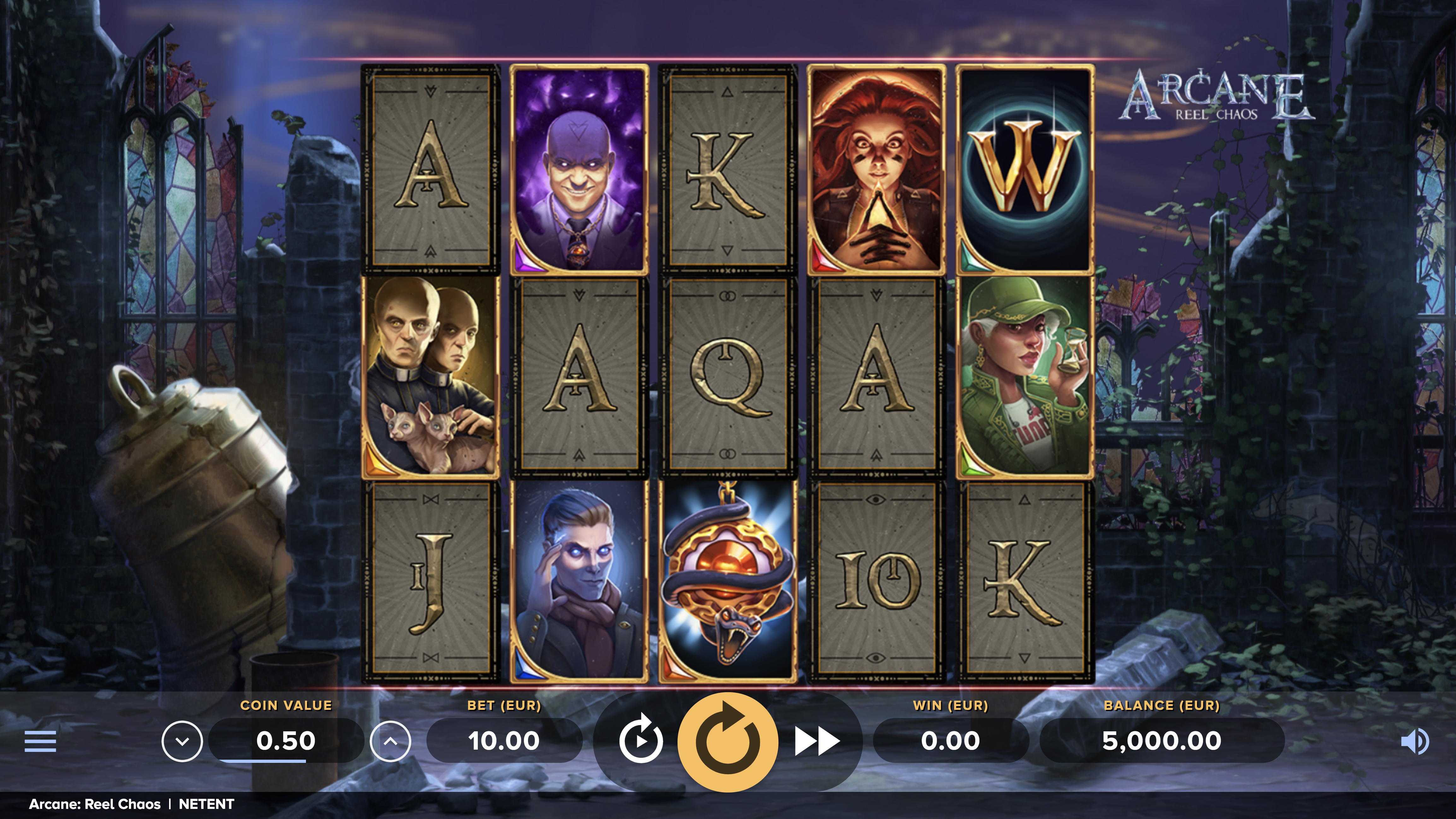 Arcane Reel Chaos от NetEnt