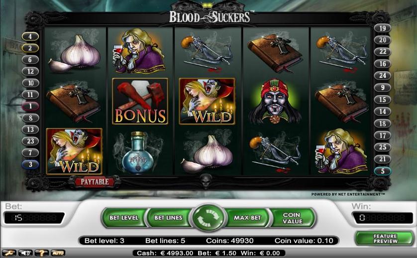 Blood Suckers от NetEnt
