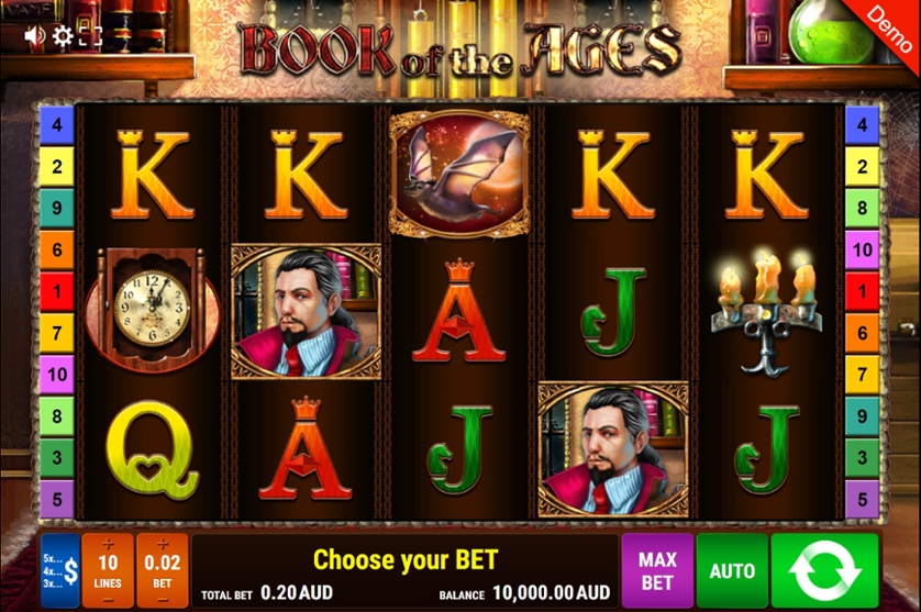 Book of the Ages от Gamomat