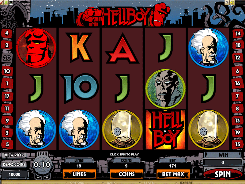 Hellboy от Microgaming