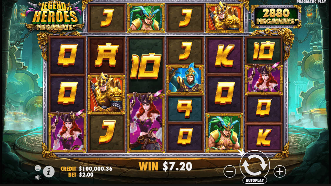 Legend of Heroes от Pragmatic Play
