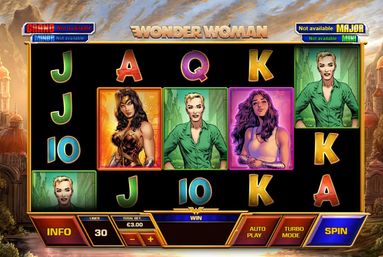 Wonder Woman от Playtech