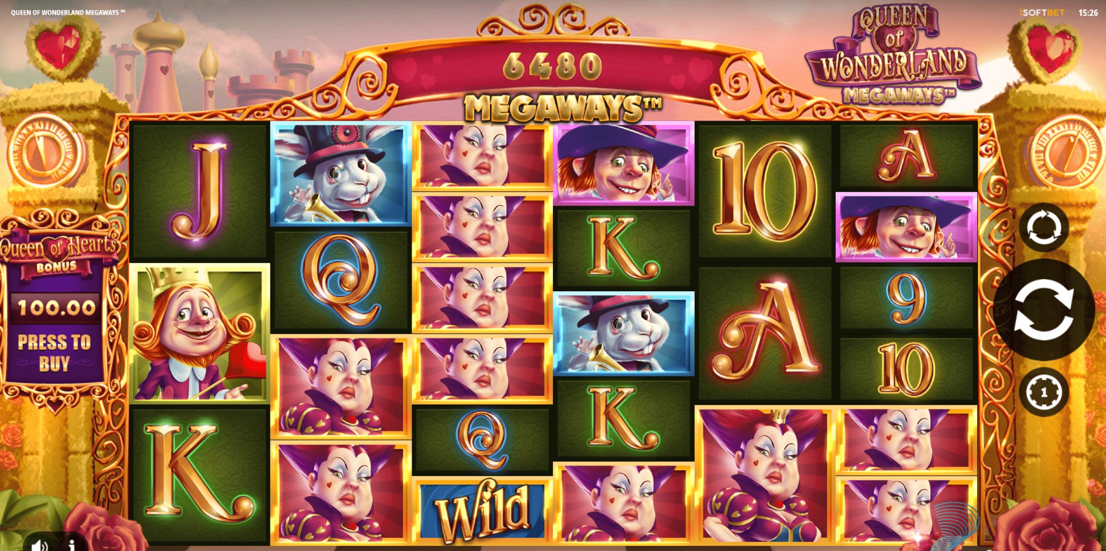 Queen of Wonderland iSoftBet