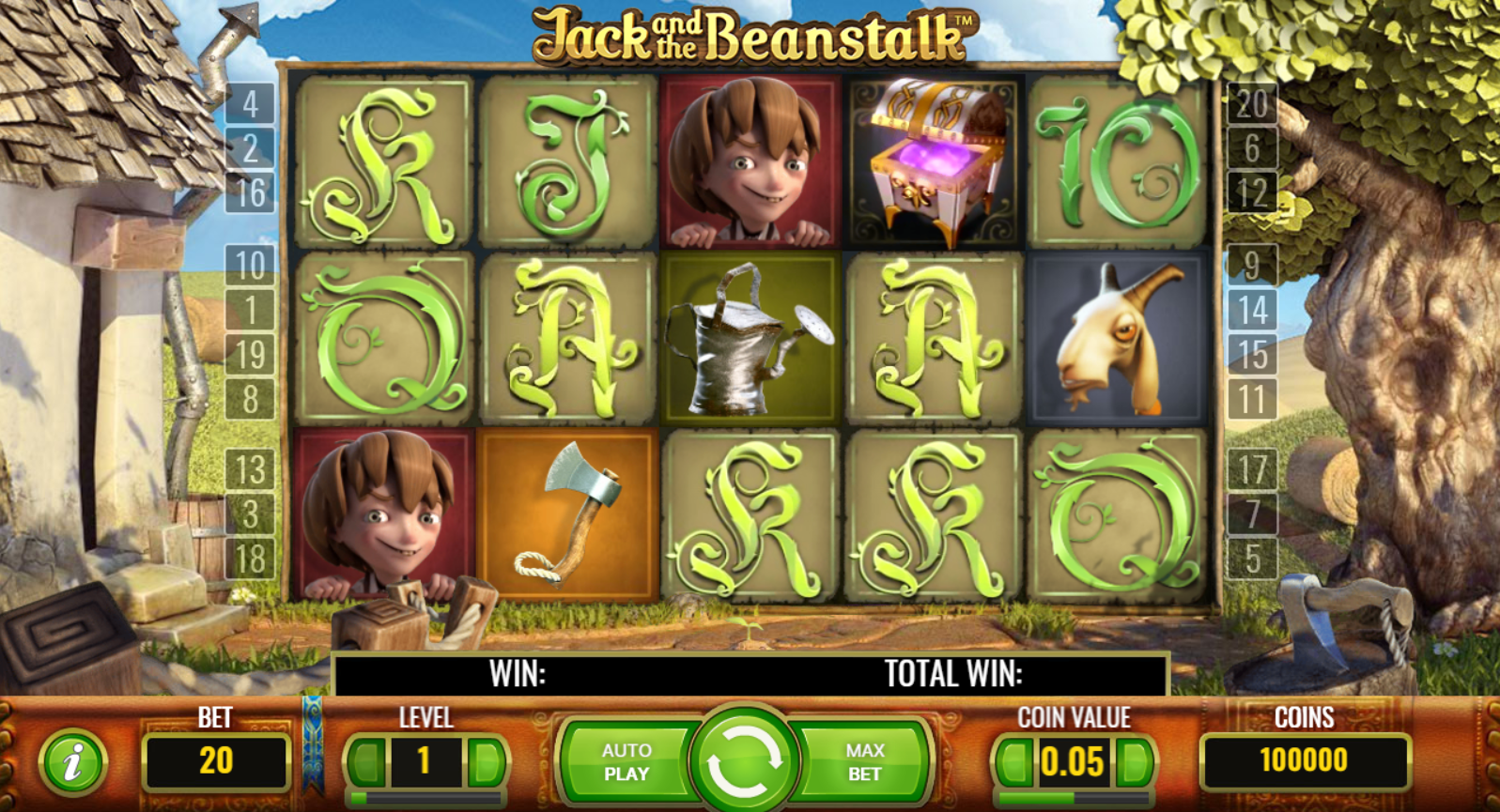 Jack and the Beanstalk NetEnt