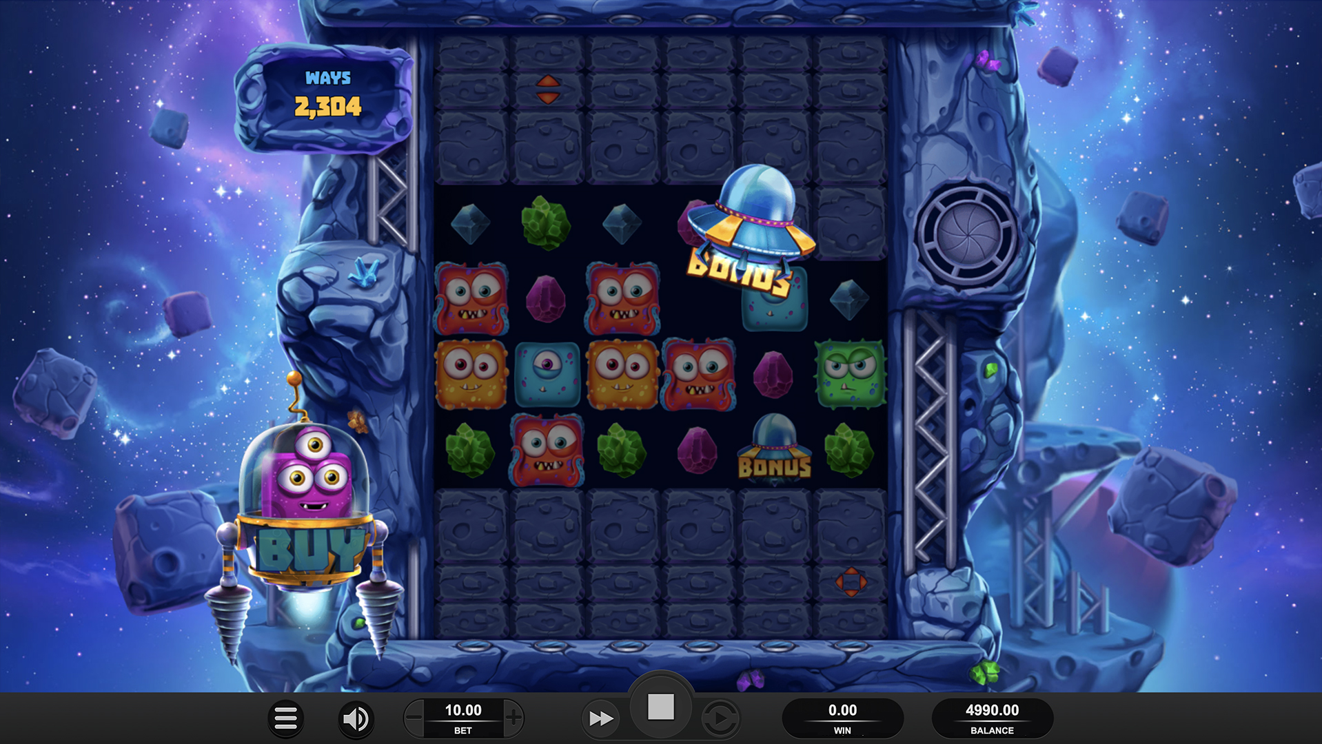 Space Miners от Relax Gaming
