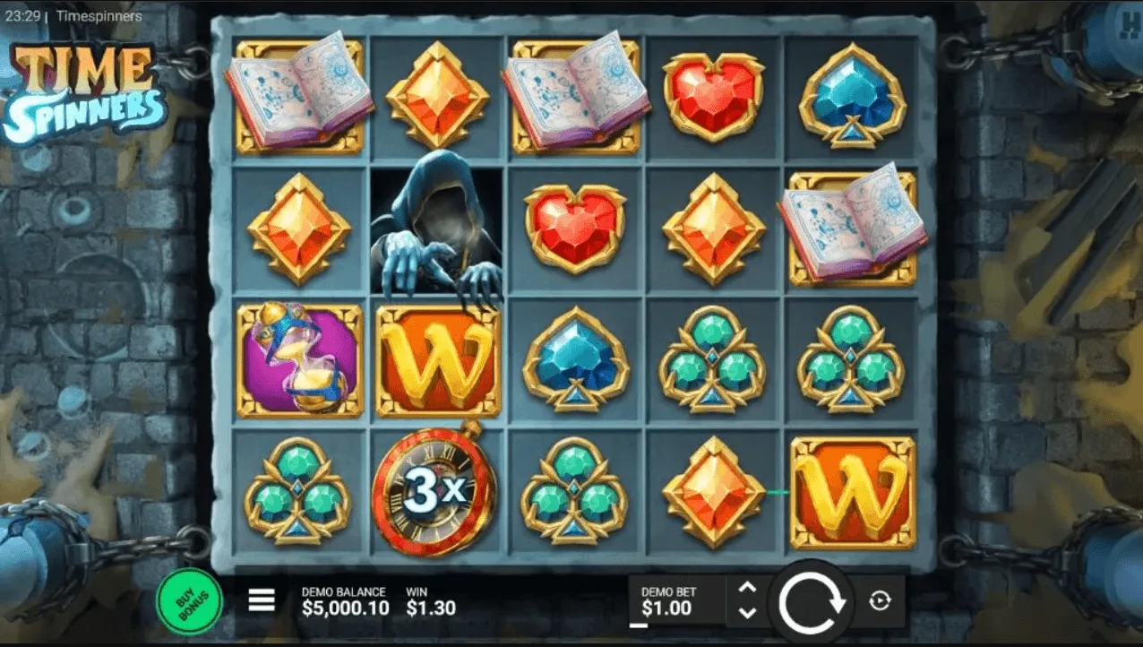 Time Spinners Hacksaw Gaming