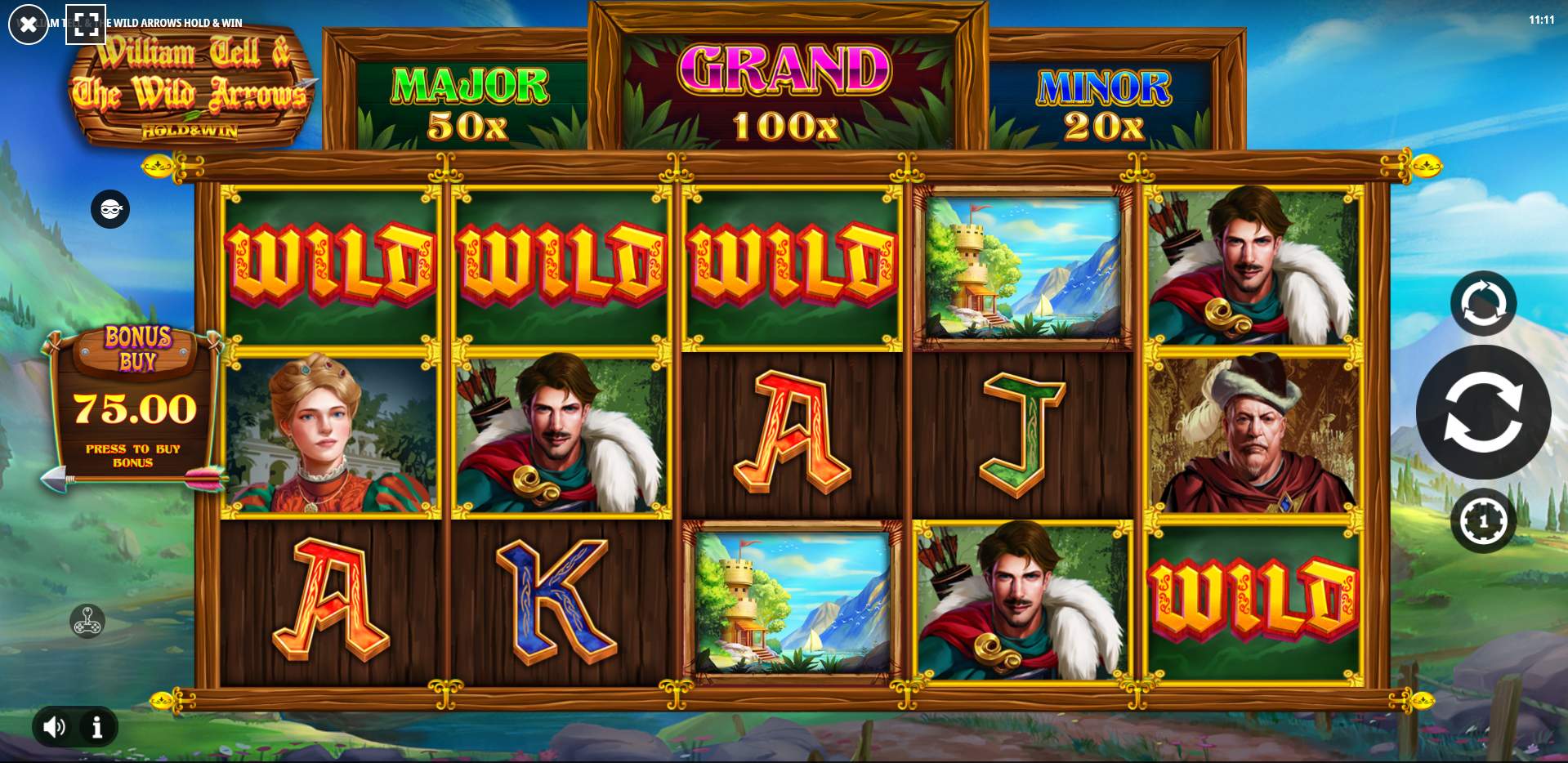 William Tell and The Wild Arrows iSoftBet