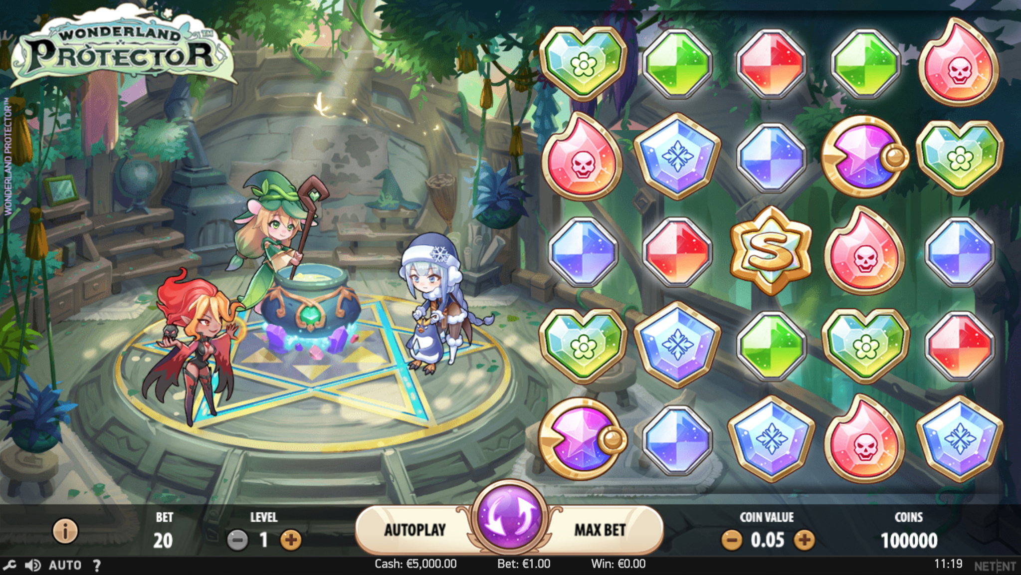 Wonderland Protector NetEnt